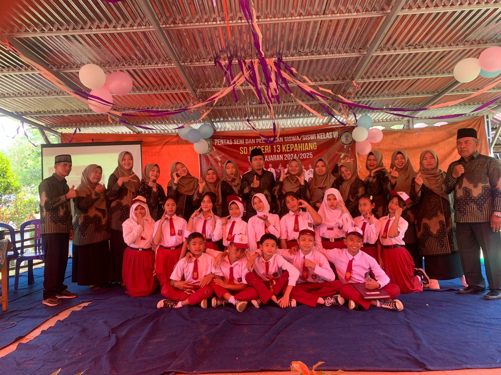 Kegiatan Pelepasan Siswa Kelas 6